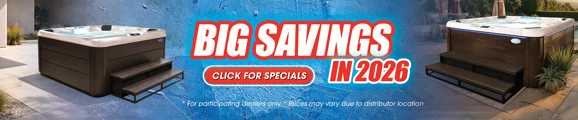 Calspas hot tub being used in a family setting - Joliet