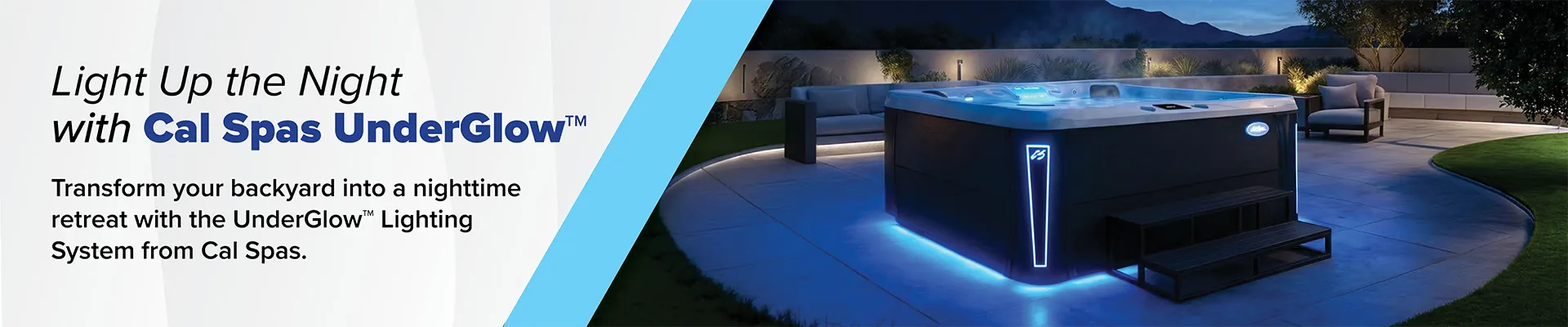 Calspas hot tub being used in a family setting - Joliet